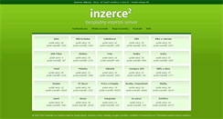 Desktop Screenshot of inzerce2.cz